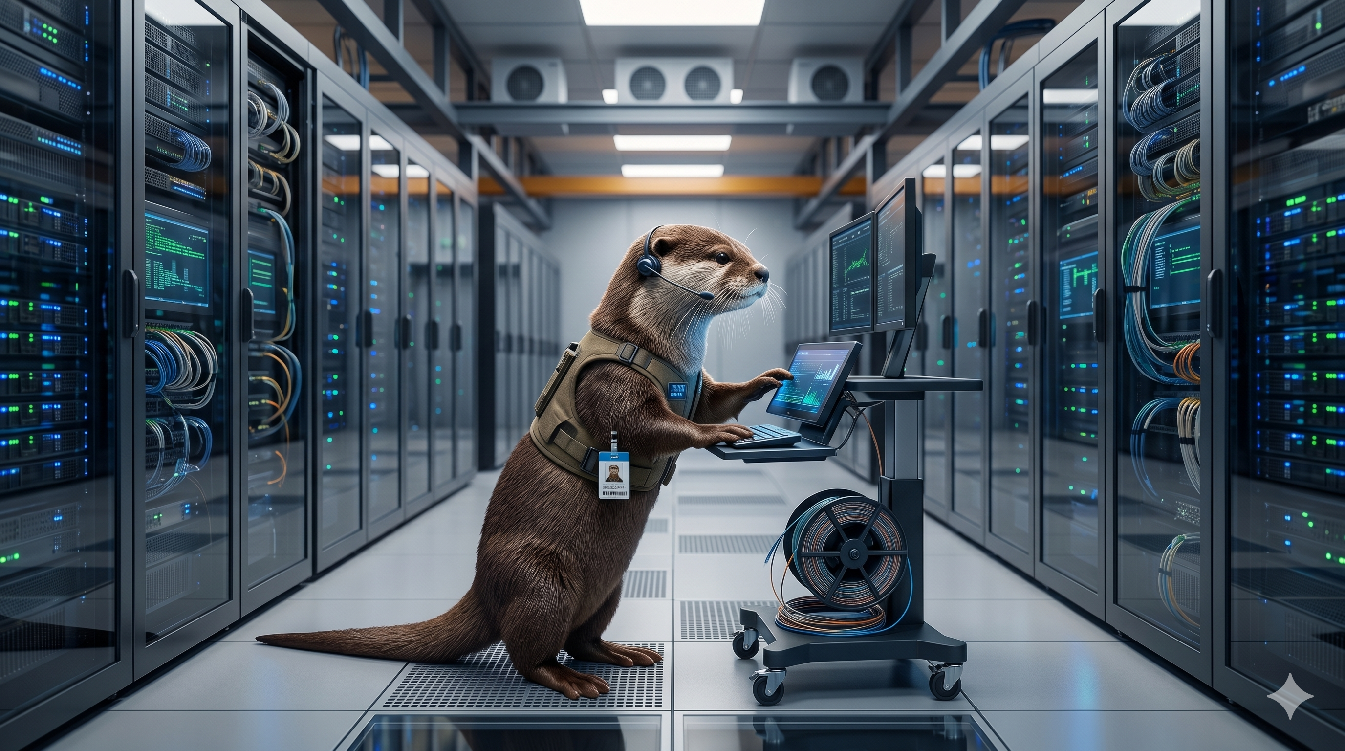 Friendly Datacenter Otter